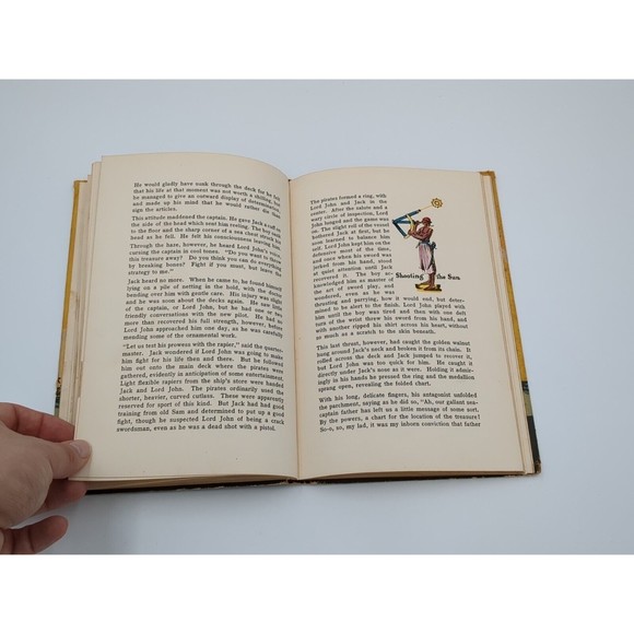 The Pirate's Treasure A Tale of the Spanish‎ Main 1926 1st Edition 8th Print VTG - Picture 15 of 16